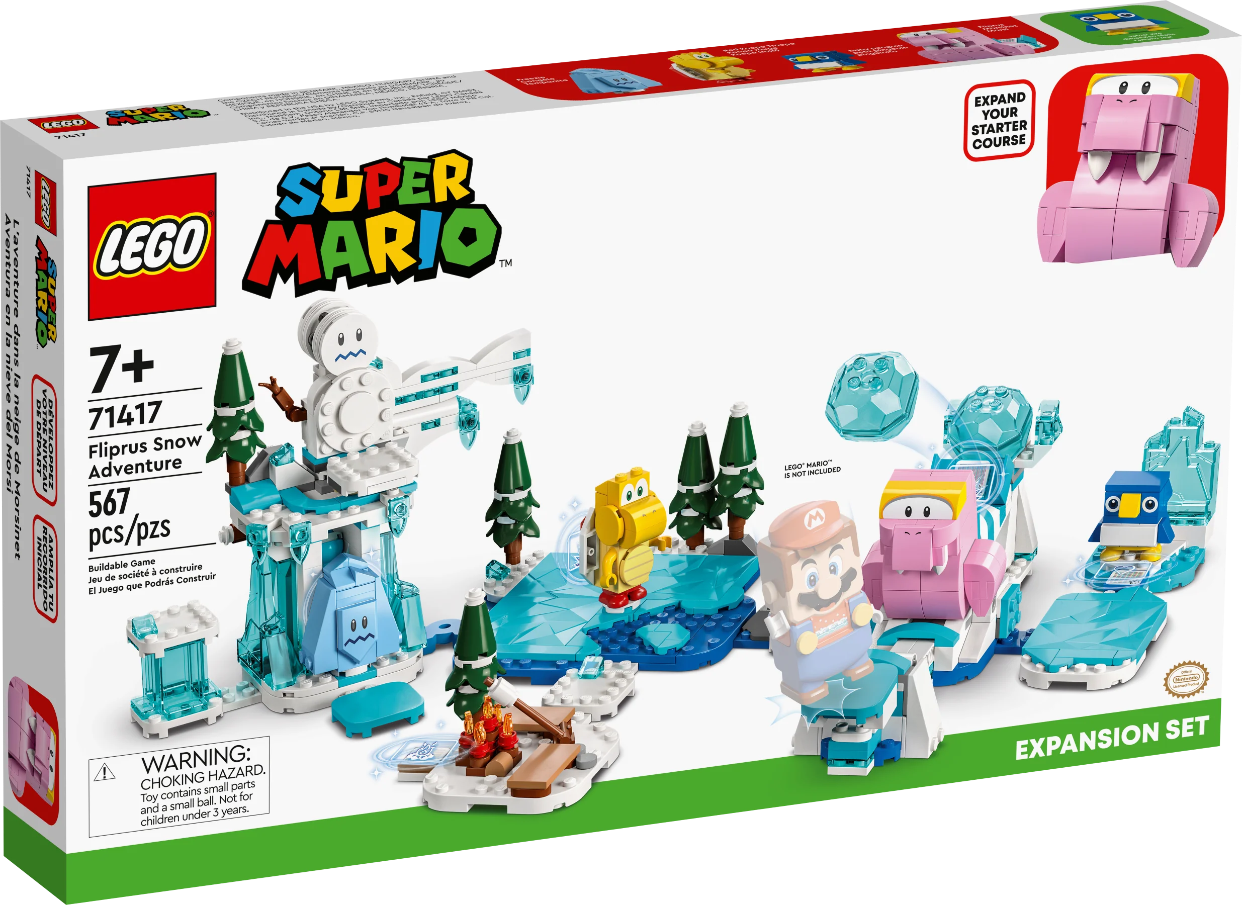 LEGO® Super Mario™ Fliprus Snow Adventure Expansion Set