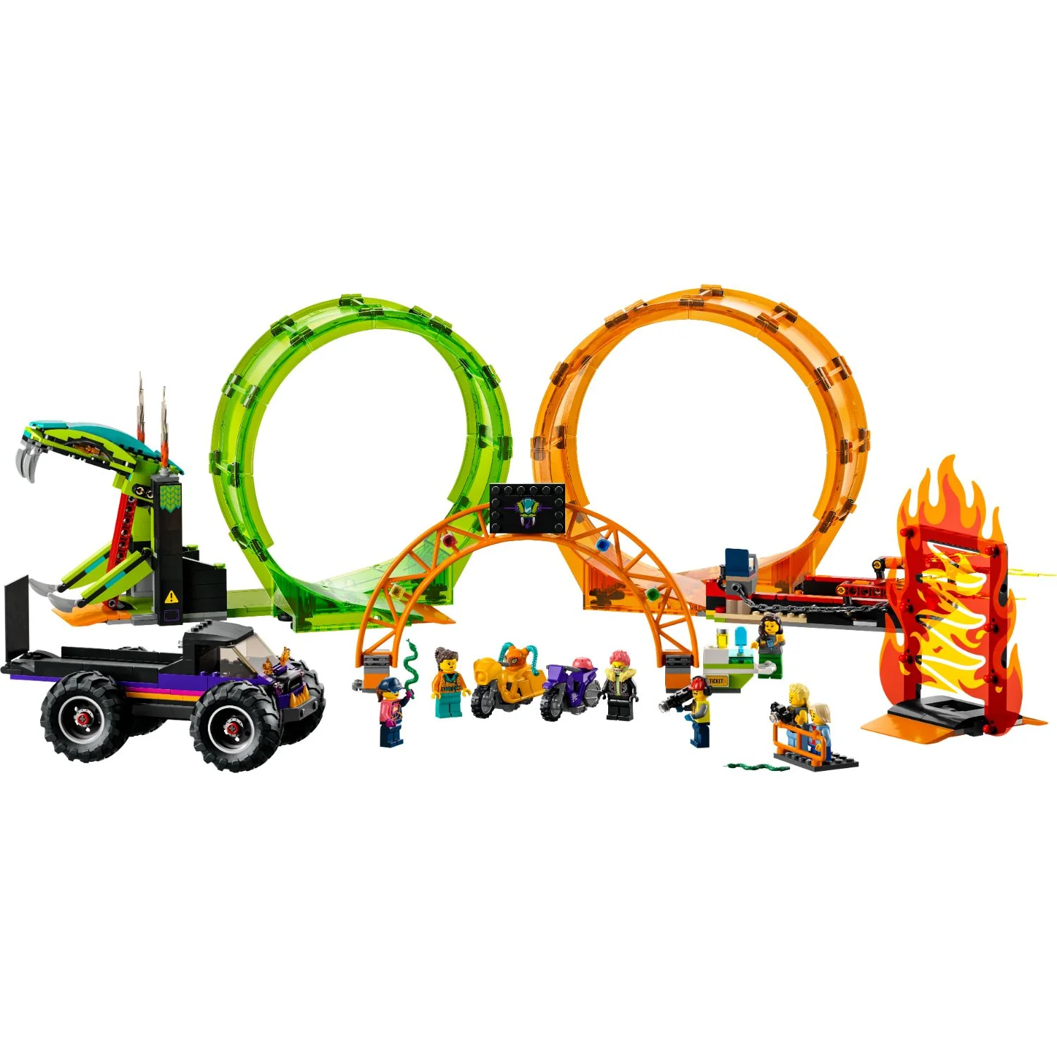 LEGO® City Double Loop Stunt Arena